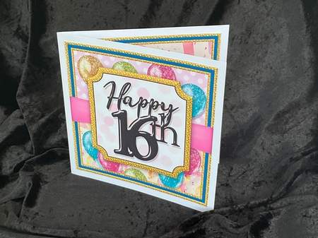 Birthday Ages Cardfront Topper Kit 2 by Geraldine Harbour