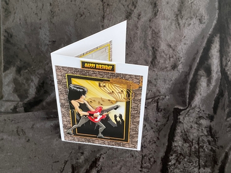 Rock Guitar A5 Mini Kit by Geraldine Harbour