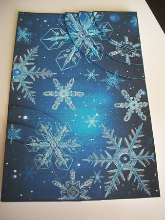 Stunning Snowflakes 2 Corner Stacker by Geri Stringer
