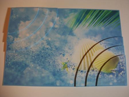 Magical Island 2 Corner Stacker by Geri Stringer