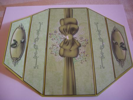Elegant Passion Theatre Fold Card by Geri Stringer
