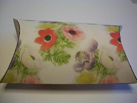 Soft Poppies Pillow Gift Box by Geri Stringer