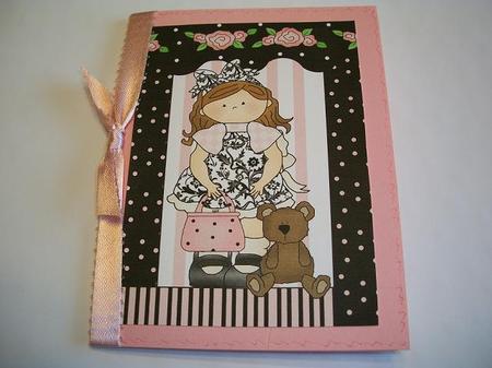 Me and My Little Teddy, A4 Topper by Geri Stringer