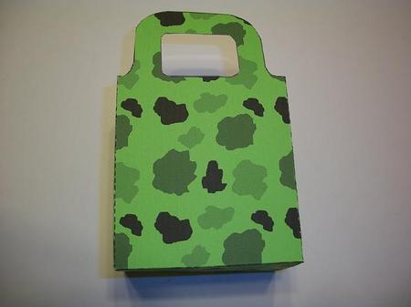 Camouflage Gift Bag by Geri Stringer