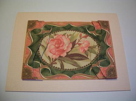 Oriental Peony 7x5in Swirvey Top Bottom Stacker by Geri Stringer