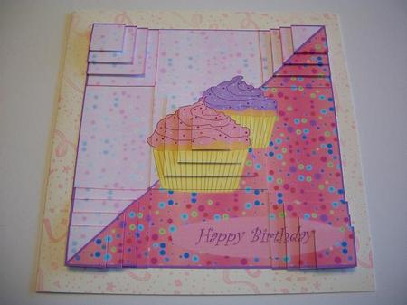 Cupcake 4 Corner Stacker and Pyramid by Geri Stringer