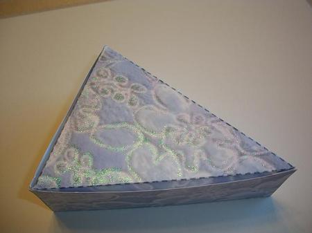 Wed Blue Lace Box by Geri Stringer