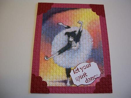A4 Whirl, Ballerina, Whirl by Geri Stringer