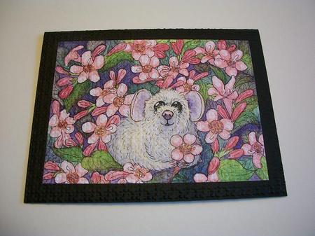 Miss Maddy Mouse in the Pink by Geri Stringer
