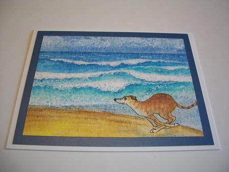 Morning Run on the Beach by Geri Stringer