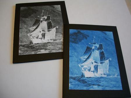 Two Ghostly Ships by Geri Stringer