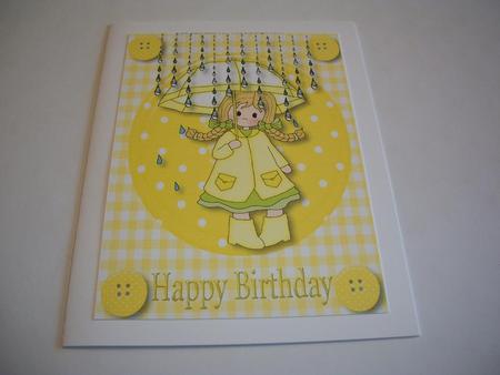Little Raindrops, A4 by Geri Stringer