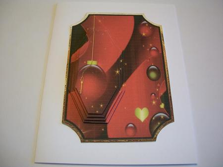 Red Baubles by Geri Stringer