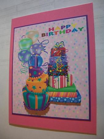Happy Birthday Quick Card 2 by Geri Stringer