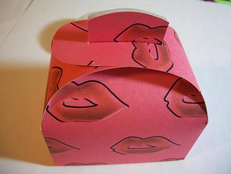 Red Kisses Truffle Box by Geri Stringer