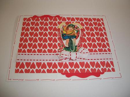 Hearts Background by Geri Stringer