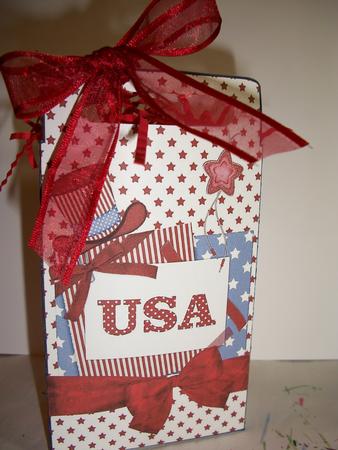 Fourth of July Bag by Geri Stringer