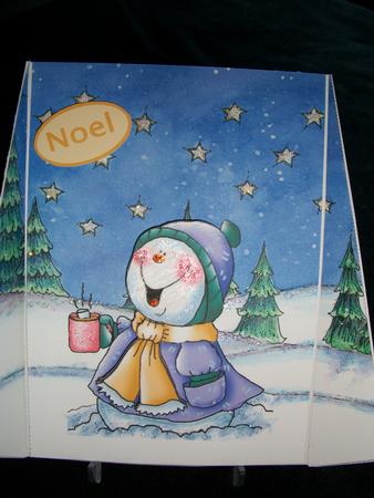 Little Snowgirl by Geri Stringer