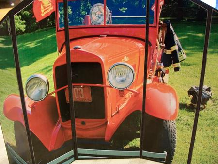 Very Old Fire Engine by Geri Stringer