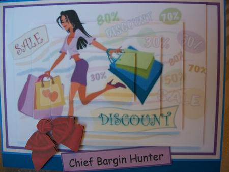 Bargin Shopper by Geri Stringer