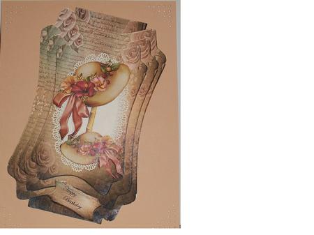 Layered Card Topper Hats & Flowers by Geri Stringer