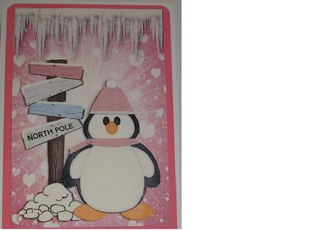 Little Lost Penguin in Snow Hat by Geri Stringer