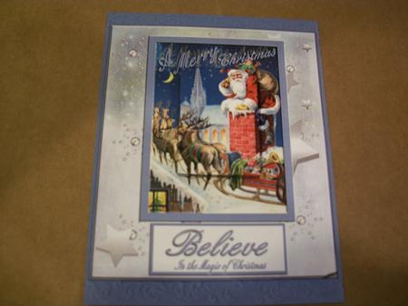 Believe in the Magic of Christmas Topper & Pyramid by Geri Stringer