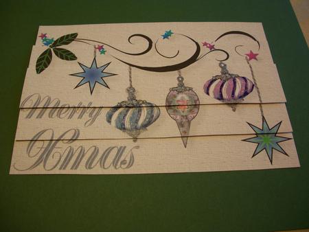 Xmas Flourish by Geri Stringer