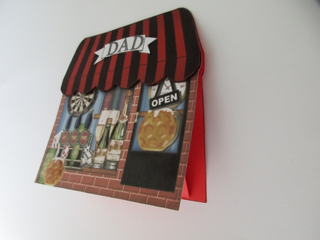 3D Shaped Card Kit - The Micro Pub by Gillian Birch