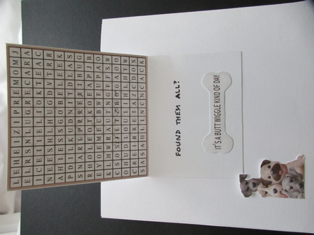 WORD SEARCH, DOGS, 2 by Gillian Birch