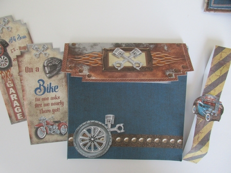 Grease Junkie Folio Card Kit by Gillian Birch