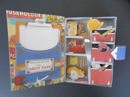 If I Had a Hammer! - 3D Curiosity Book Box by Gillian Birch