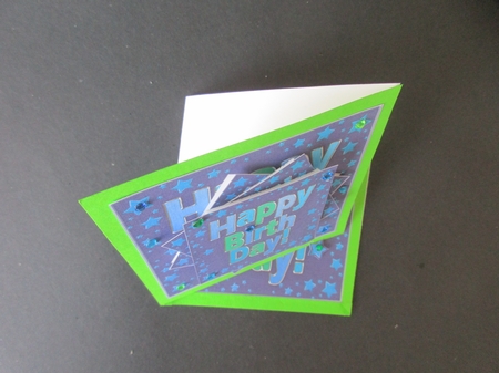 Happy Birthday  - Twisted Tunnel Topper by Gillian Birch