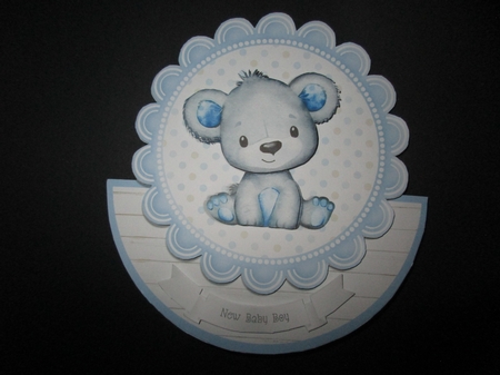 TEDDY BOY ROCKER CARD by Gillian Birch
