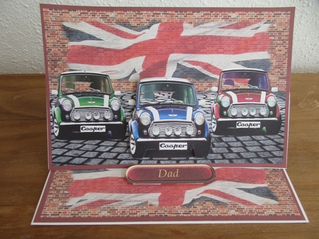 Mini Car All Occasions Male by Gillian Birch