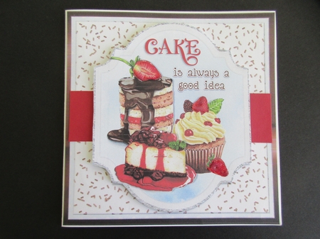 CAKE quick card by Gillian Birch