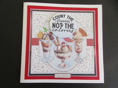 COUNT MEMORIES quick card by Gillian Birch