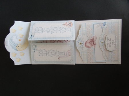 Cute as a Button Baby Boy - Folio Card Kit by Gillian Birch