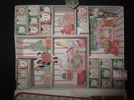 A Letter to Santa - XL 3D Curiosity Book Box Advent Calendar by Gillian Birch
