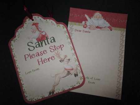 A Letter to Santa - XL 3D Curiosity Book Box Advent Calendar by Gillian Birch