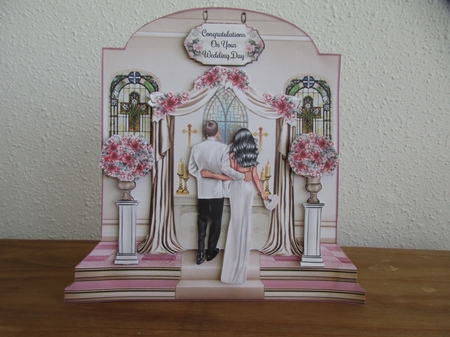 The Wedding 03 Shaped Mini Page Kit  by Gillian Birch