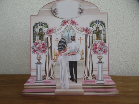 The Wedding 03 Shaped Mini Page Kit  by Gillian Birch