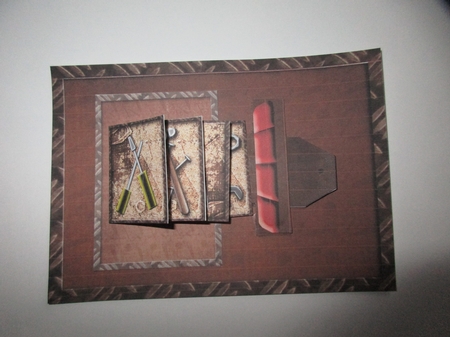 A6 Toolbox Waterfall Card Kit 1 by Gillian Birch