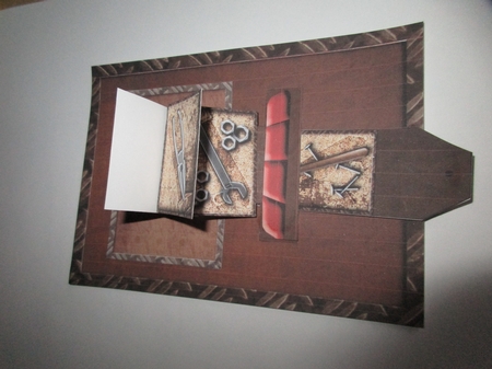 A6 Toolbox Waterfall Card Kit 1 by Gillian Birch
