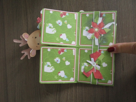 Merry & Bright Pop Up Box Kit #4 by Gillian Birch