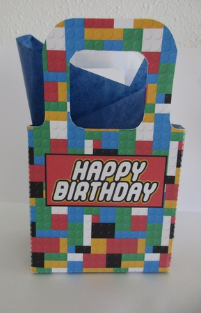 Toy Bricks Gift Bag by Gillian Birch