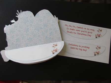 Santas on His Way 3 Rocker Card Mini Kit by Gillian Birch