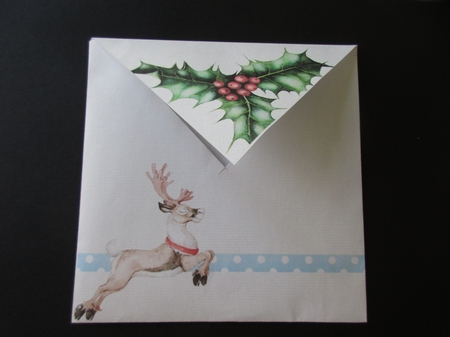 Santas on His Way 3 Rocker Card Mini Kit by Gillian Birch