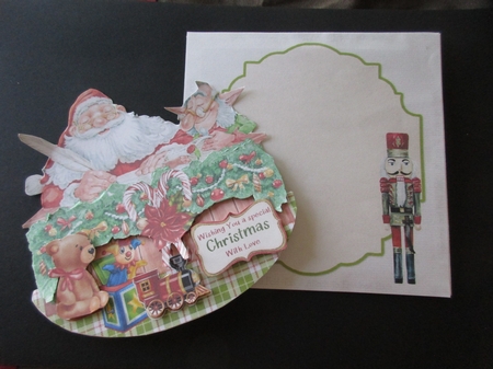 Santas on His Way 4 Rocker Card Mini Kit by Gillian Birch