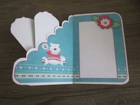 Polar Pals  Scalloped Pocket Card Mini Kit #2 by Gillian Birch
